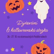 Tradiční podzimní dýňování na olomouckých Poděbradech se blíží! 🎃👻

Zastav se vydlabat a vyřezat svou dýni🔪
‼️Ale pozor, je nutné si ji zarezervovat‼️

Po celý víkend nebude chybět program pod záštitou @svistivpohybu a večerní Halloweenská stezka! 

Harmonogram akce ⌛️
🔪 11:00 - 18:00 vyřezávání a vydlabávání dýní 
🌲 od 12:00 doprovodný program se @svistivpohybu 
👻 od 18:15 Halloweenská stezka (neděle od 17:00) 

Po celý víkend pro vás budeme připravovat speciality ve znamení dýní! 🎃🍽️

Rezervace dýní přijímáme nejpozději do 24.10.
Na čísle 737 226 099, našich sociálních sítích a na kontakt@olomouckepodebrady.cz